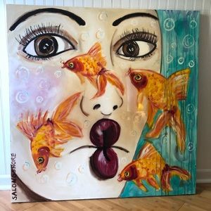 Ashley Longshore Painting